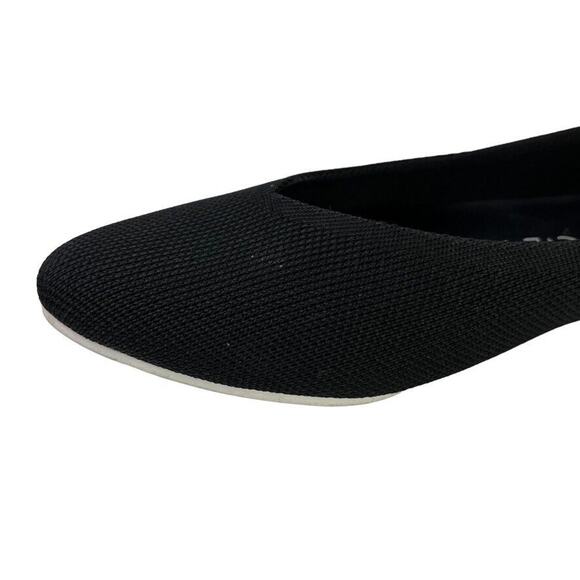 Sole Society Womens Black Knit Slip On Point Toe Loafers Flats Shoes sz 7 M - Picture 5 of 16